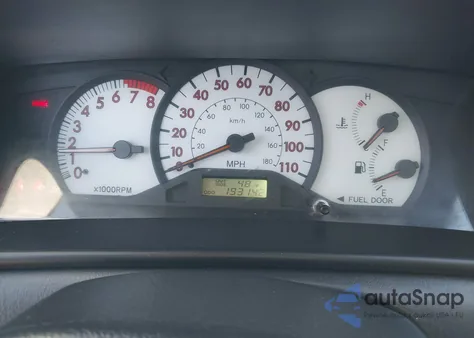 2003 Toyota Corolla S z USA, uszkodzony, nr VIN 2T1BR32E03C088888